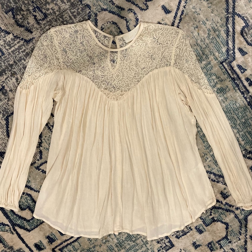 Love Sam Lace Crochet Top